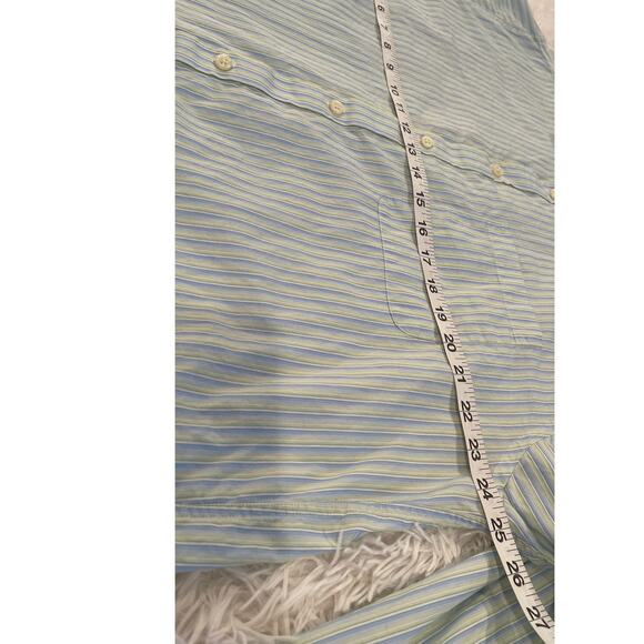 NAUTICA Dress Shirt Button-up Long Sleeves Men Sz 16 1/2 34/35 Slightly Used - Picture 5 of 8